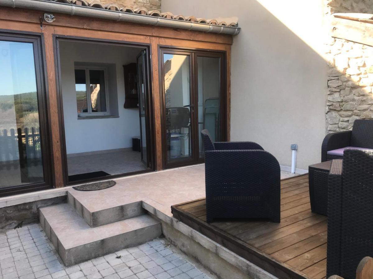 Gite Du Serre De Boudre Climatise, Spa Permanent Buisson Eksteriør billede